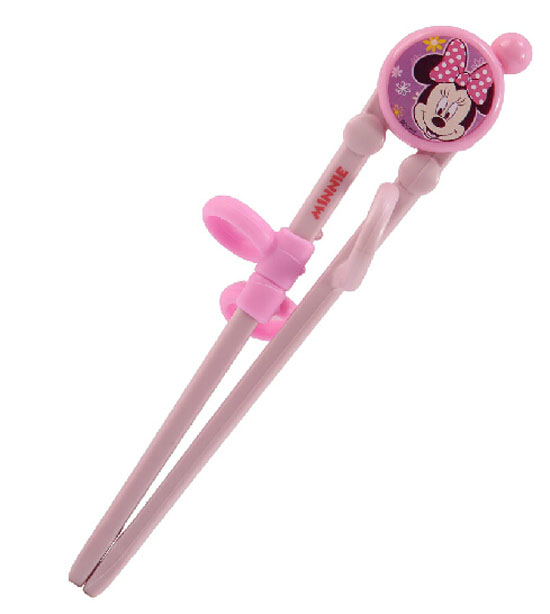 迪士尼玉米兒童練習筷粉色