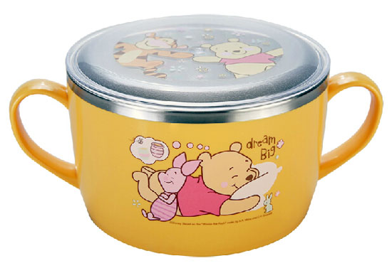 迪士尼兒童不銹鋼寶寶可愛卡通碗