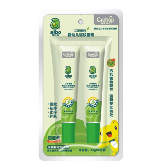 艾草精純嬰幼兒驅(qū)蚊香膏