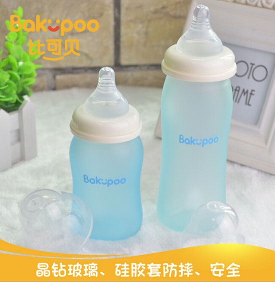 比可貝晶鉆玻璃嬰兒奶瓶