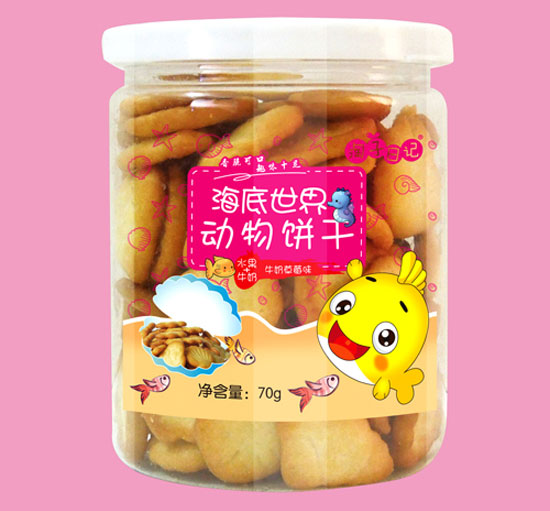 淘子日記海洋餅干牛奶草莓