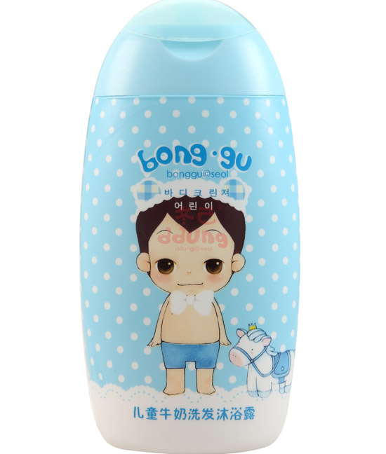 冬己兒童牛奶洗發沐浴露