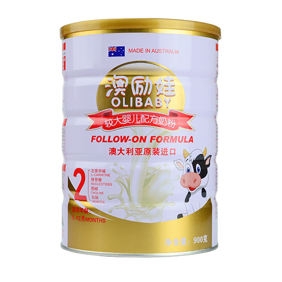 澳勵娃較大嬰兒配方奶粉2段