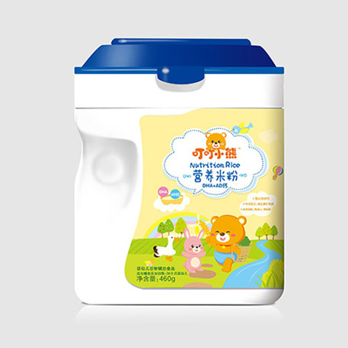 叮叮小熊營養米粉桶裝-DHA+AD鈣