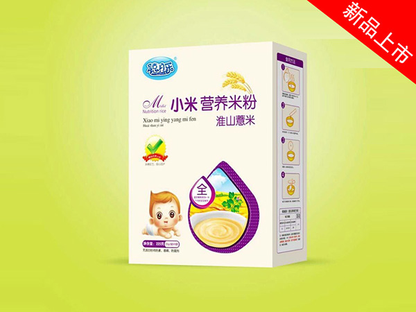 聰貝樂淮山薏米小米營養米粉盒裝