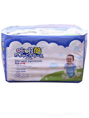 咔啦酷超薄大環腰嬰兒紙尿褲M36片