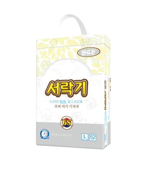 舒樂(lè)奇鉑金紙尿褲L碼52片