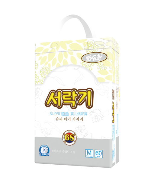 舒樂奇鉑金紙尿褲M碼60片