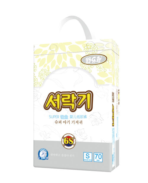 舒樂奇鉑金紙尿褲S碼70片