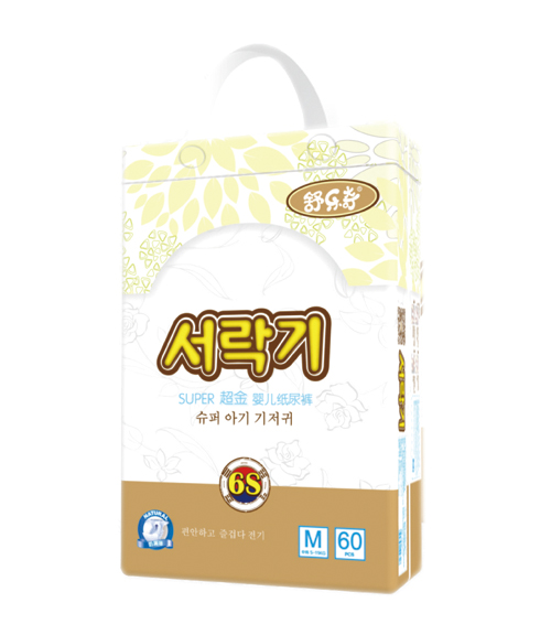 舒樂奇超金紙尿褲M碼60片