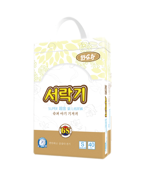 舒樂奇超金紙尿褲S碼40片