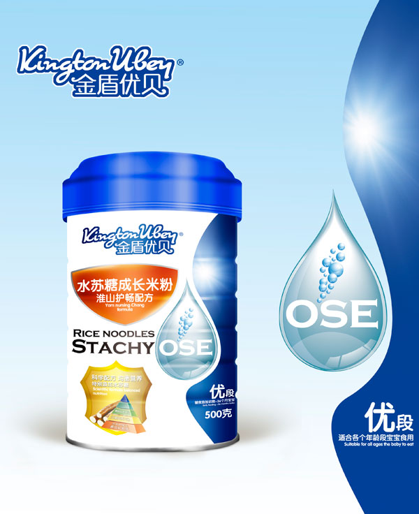 金盾優(yōu)貝淮山護(hù)暢水蘇糖成長米粉