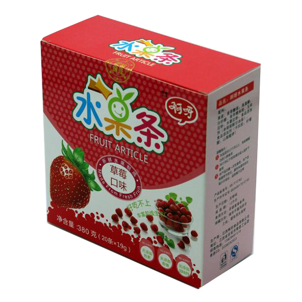 啊呀草莓水果條盒