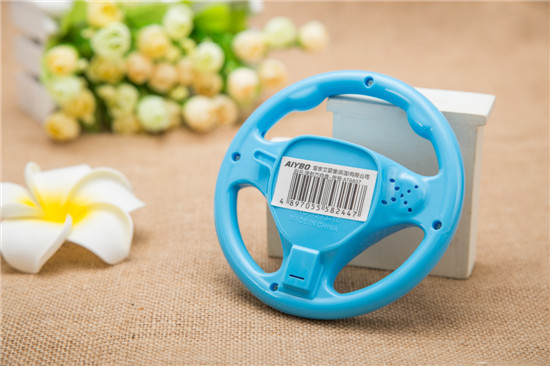 彈射方向盤玩具藍色