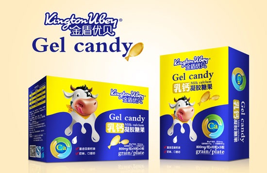 優貝聰乳鈣凝膠糖果