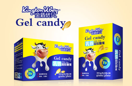 優(yōu)貝聰乳鐵凝膠糖果