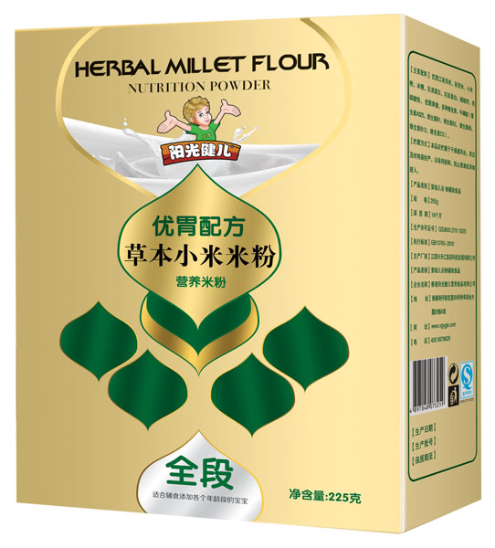 陽光健兒優胃配方草本小米米粉