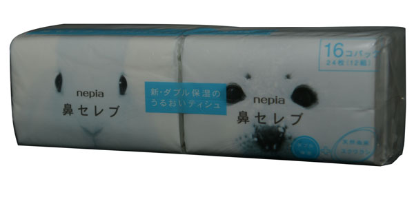 妮飄環保紙巾16抽