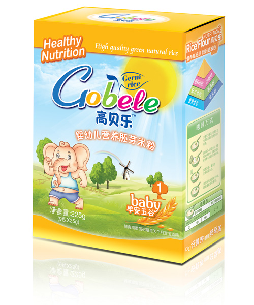 高貝樂1段早安五谷胚芽米粉