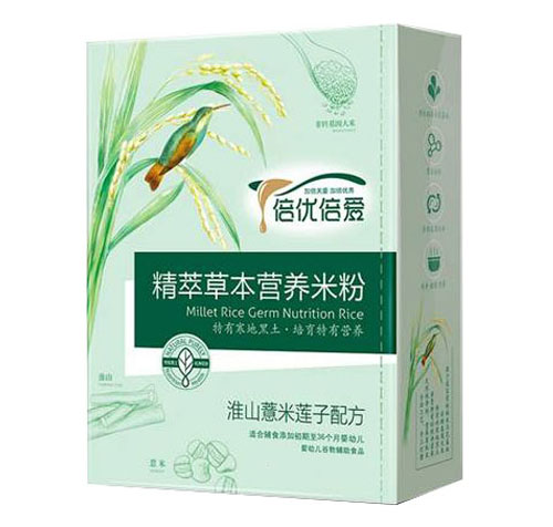 倍優(yōu)倍愛淮山薏米蓮子精萃草本米粉盒裝