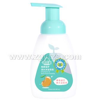 俏嬰童純簡寶護洗發沐浴泡泡