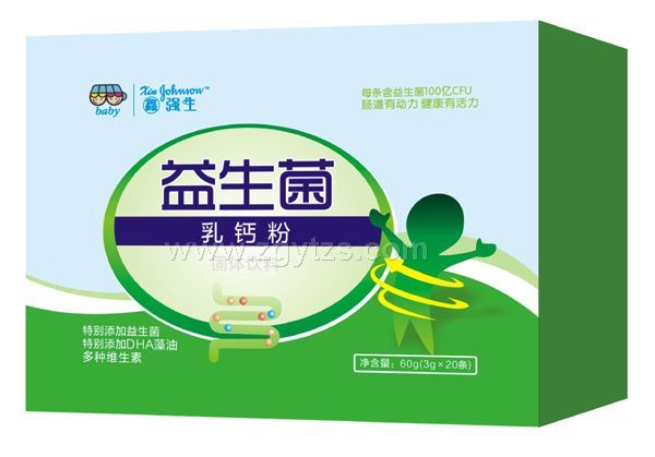 鑫強生-益生菌乳鈣粉-紙裝