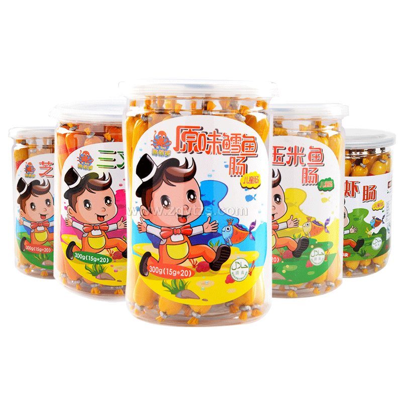 海保羅兒童寶寶輔食海鮮魚腸