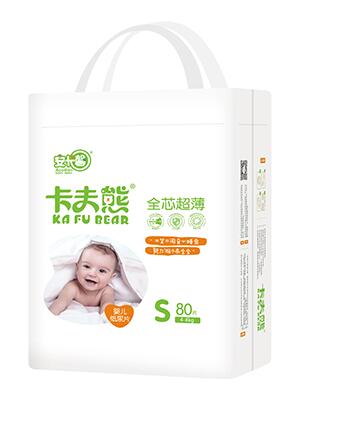 卡夫熊全芯超薄嬰兒紙尿褲S80