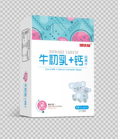 牛初乳+鈣 -豎
