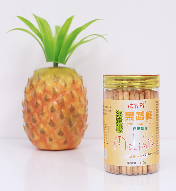 沫霖雅海藻糖果蔬棒胡蘿卜味